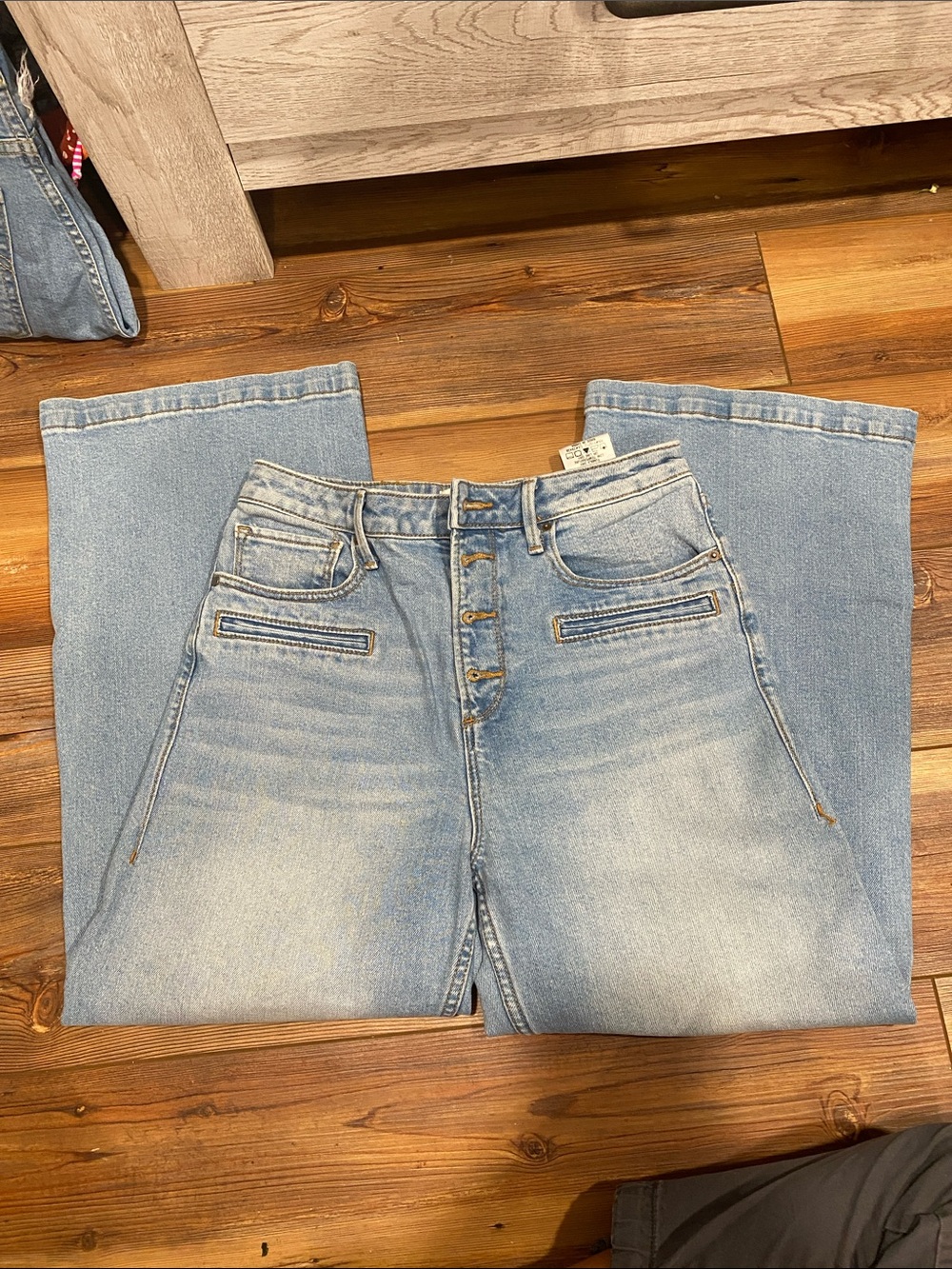 Driftwood Wide Leg Jean
